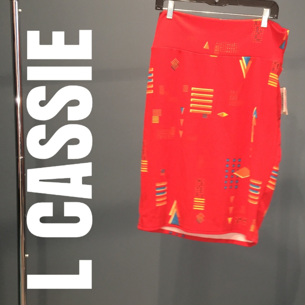 LuLaRoe Cassie Pencil Skirt L